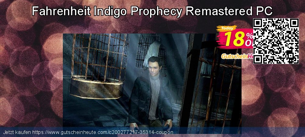 Fahrenheit Indigo Prophecy Remastered PC unglaublich Promotionsangebot Bildschirmfoto