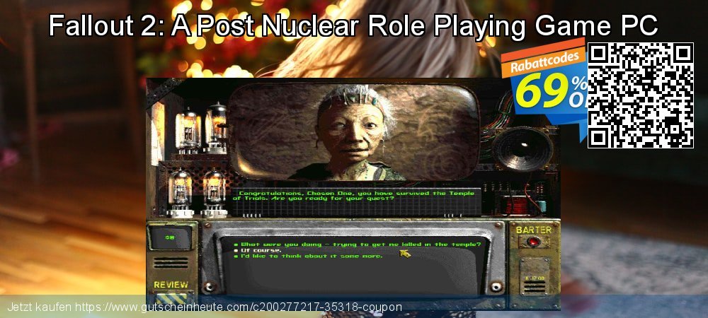 Fallout 2: A Post Nuclear Role Playing Game PC atemberaubend Disagio Bildschirmfoto