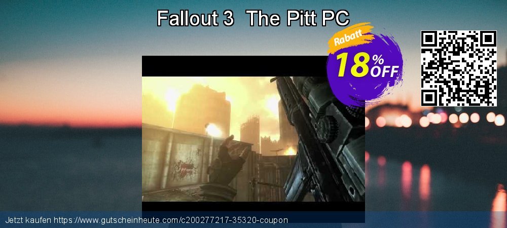 Fallout 3  The Pitt PC wunderschön Ausverkauf Bildschirmfoto