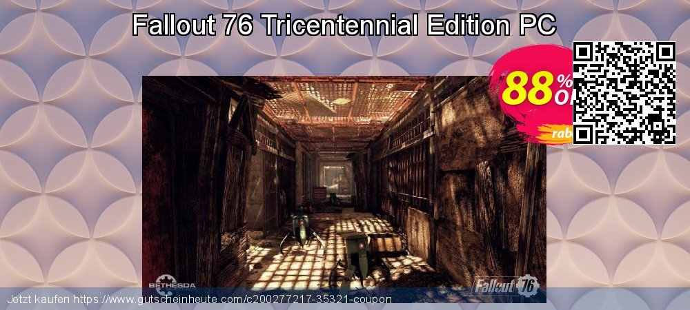 Fallout 76 Tricentennial Edition PC verblüffend Außendienst-Promotions Bildschirmfoto