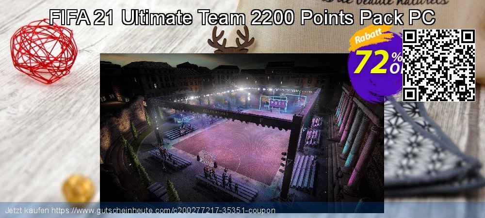FIFA 21 Ultimate Team 2200 Points Pack PC wunderschön Ermäßigung Bildschirmfoto