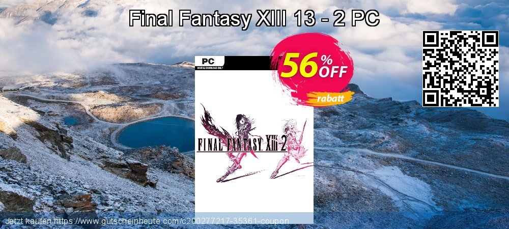 Final Fantasy XIII 13 - 2 PC aufregenden Rabatt Bildschirmfoto