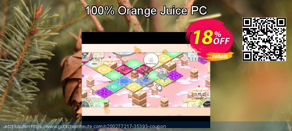 100% Orange Juice PC umwerfende Beförderung Bildschirmfoto