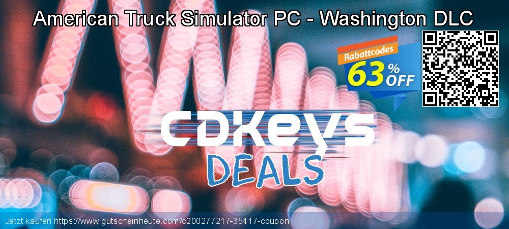 American Truck Simulator PC - Washington DLC formidable Nachlass Bildschirmfoto