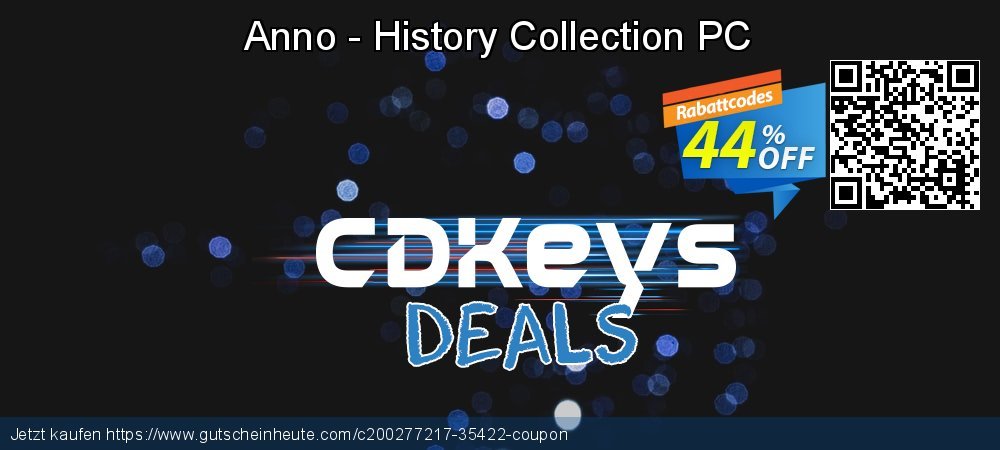 Anno - History Collection PC faszinierende Ausverkauf Bildschirmfoto
