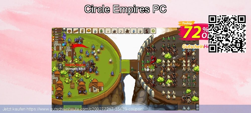 Circle Empires PC aufregende Verkaufsförderung Bildschirmfoto