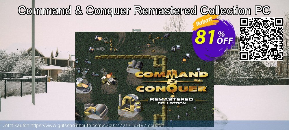 Command & Conquer Remastered Collection PC besten Rabatt Bildschirmfoto