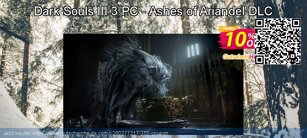 Dark Souls III 3 PC - Ashes of Ariandel DLC spitze Sale Aktionen Bildschirmfoto