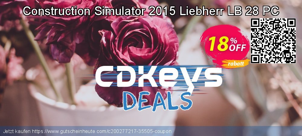 Construction Simulator 2015 Liebherr LB 28 PC super Disagio Bildschirmfoto