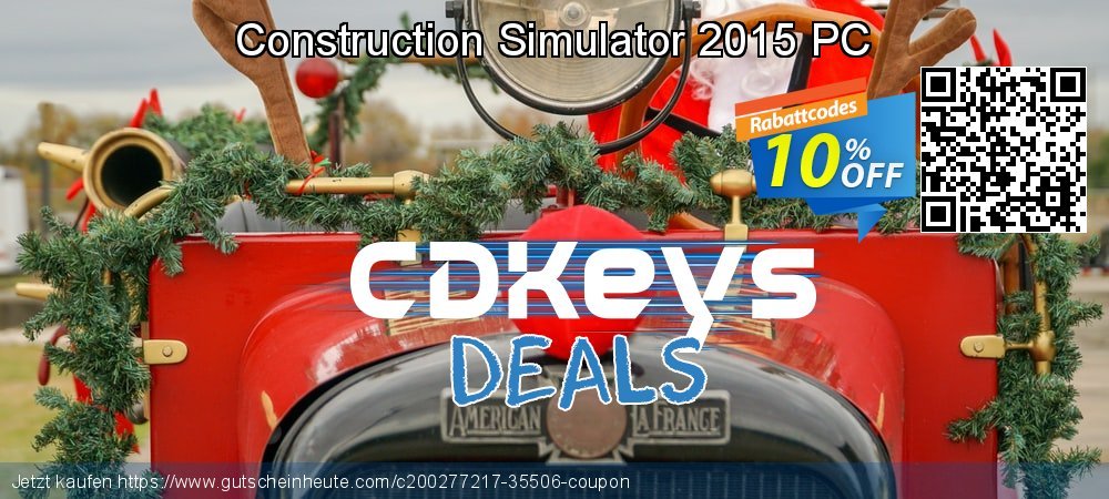 Construction Simulator 2015 PC wunderschön Verkaufsförderung Bildschirmfoto