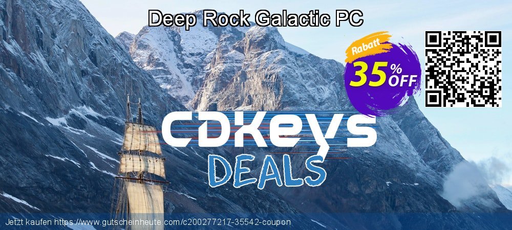 Deep Rock Galactic PC verwunderlich Außendienst-Promotions Bildschirmfoto