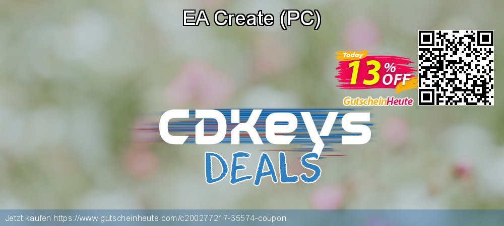 EA Create - PC  toll Verkaufsförderung Bildschirmfoto