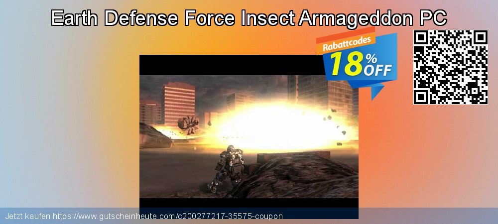 Earth Defense Force Insect Armageddon PC Exzellent Ausverkauf Bildschirmfoto