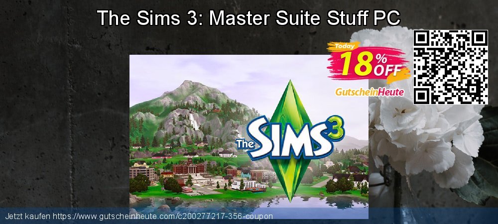 The Sims 3: Master Suite Stuff PC klasse Rabatt Bildschirmfoto