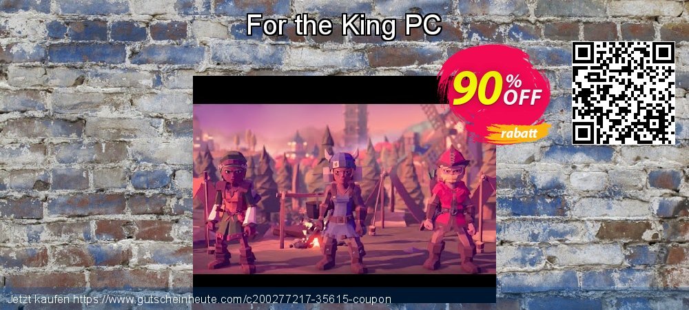 For the King PC spitze Sale Aktionen Bildschirmfoto