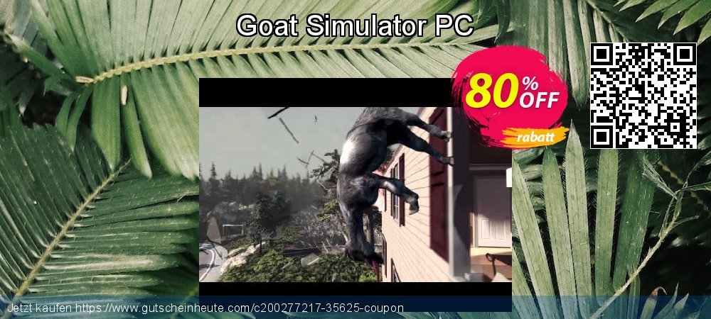 Goat Simulator PC fantastisch Verkaufsförderung Bildschirmfoto
