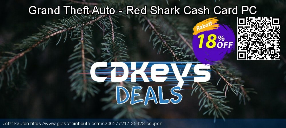 Grand Theft Auto - Red Shark Cash Card PC atemberaubend Preisreduzierung Bildschirmfoto