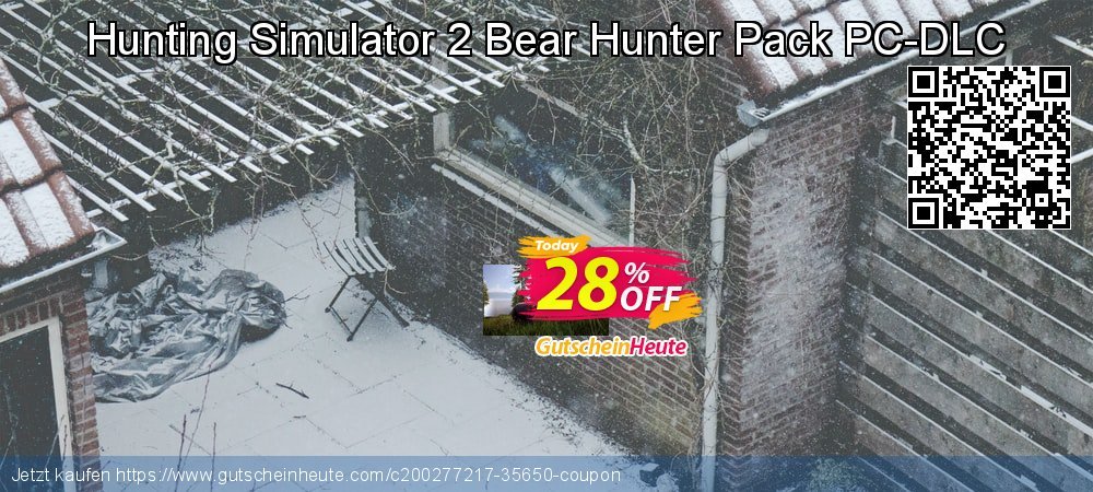 Hunting Simulator 2 Bear Hunter Pack PC-DLC ausschließlich Rabatt Bildschirmfoto