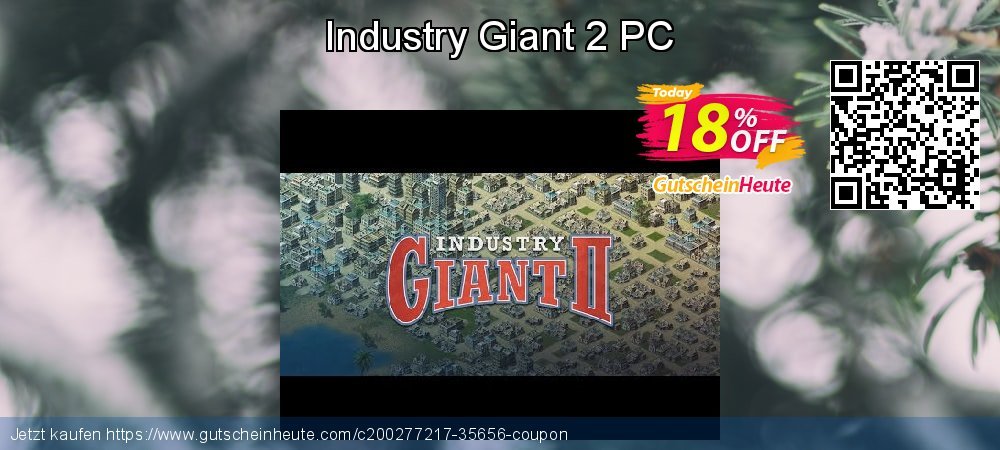 Industry Giant 2 PC fantastisch Diskont Bildschirmfoto