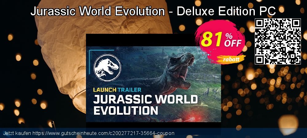 Jurassic World Evolution - Deluxe Edition PC überraschend Förderung Bildschirmfoto