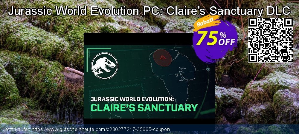 Jurassic World Evolution PC: Claire&#039;s Sanctuary DLC formidable Beförderung Bildschirmfoto