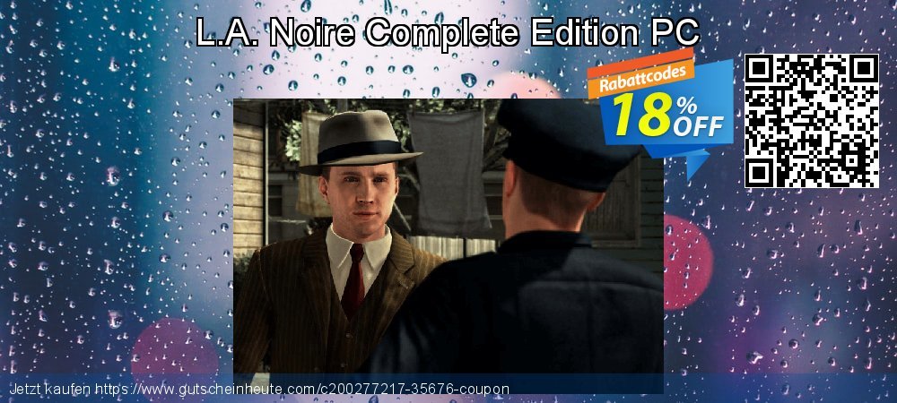 L.A. Noire Complete Edition PC genial Verkaufsförderung Bildschirmfoto