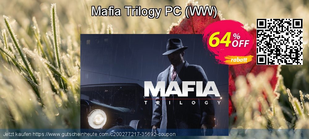 Mafia Trilogy PC - WW  wunderschön Disagio Bildschirmfoto