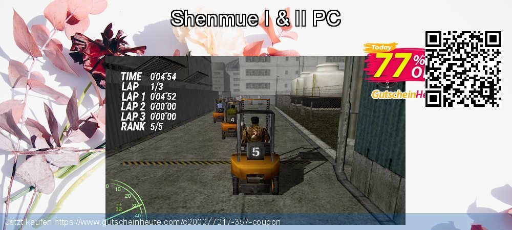 Shenmue I & II PC exklusiv Ermäßigungen Bildschirmfoto
