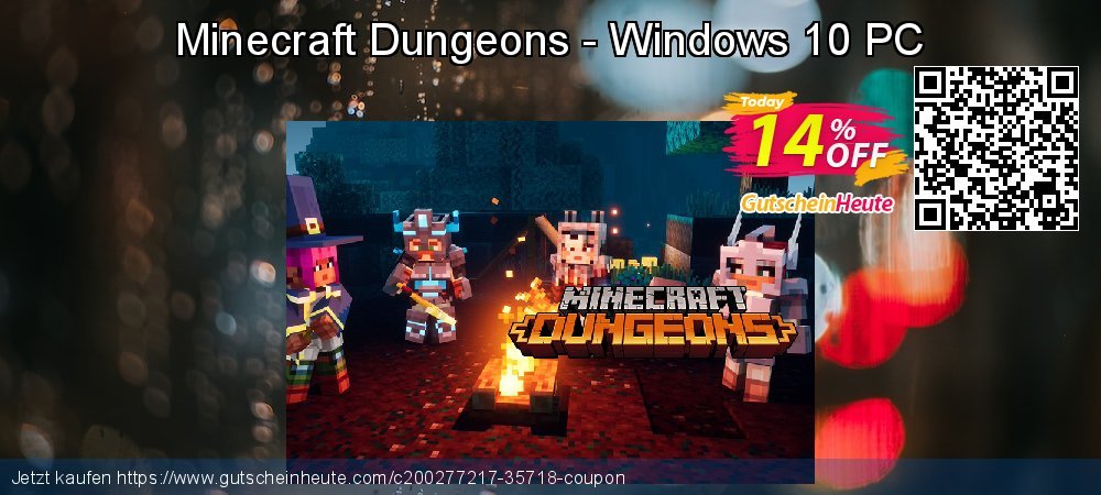 Minecraft Dungeons - Windows 10 PC fantastisch Rabatt Bildschirmfoto