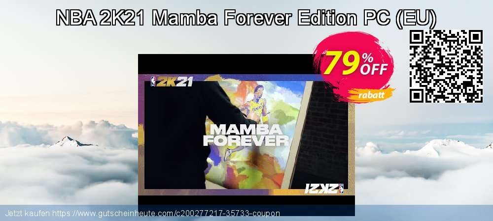 NBA 2K21 Mamba Forever Edition PC - EU  aufregenden Beförderung Bildschirmfoto