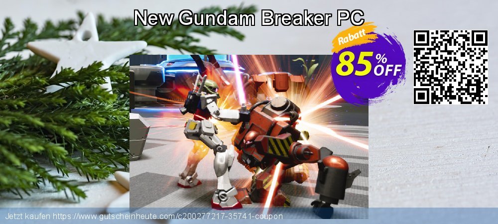 New Gundam Breaker PC exklusiv Diskont Bildschirmfoto
