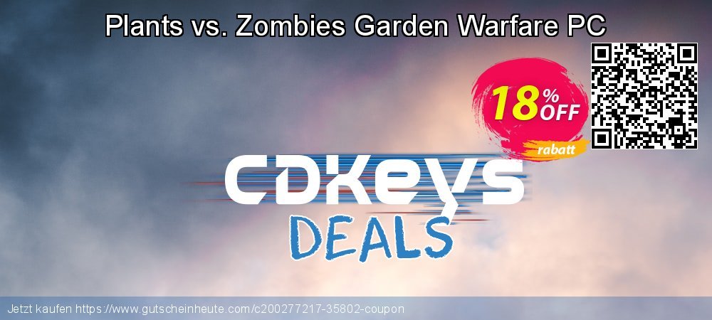 Plants vs. Zombies Garden Warfare PC klasse Sale Aktionen Bildschirmfoto