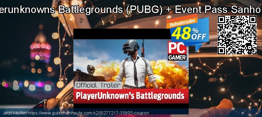 Playerunknowns Battlegrounds - PUBG + Event Pass Sanhok PC uneingeschränkt Ermäßigungen Bildschirmfoto
