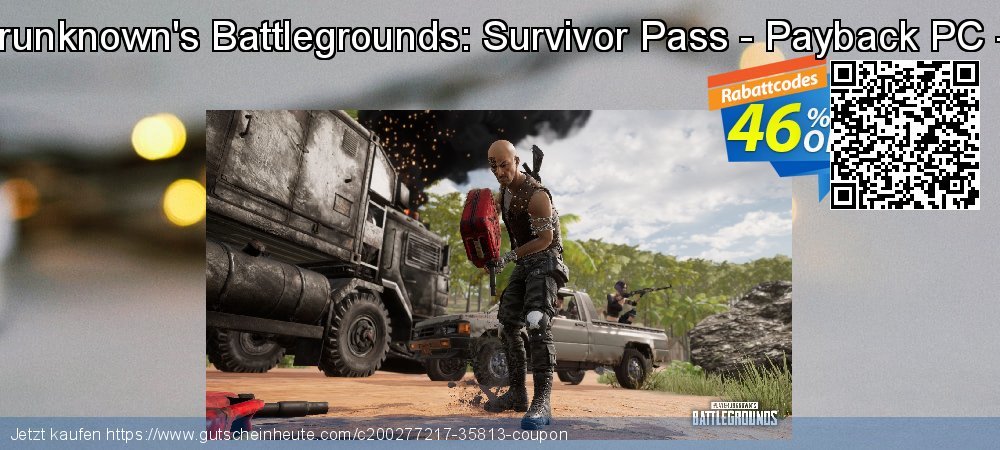 Playerunknown&#039;s Battlegrounds: Survivor Pass - Payback PC - DLC wunderbar Ausverkauf Bildschirmfoto
