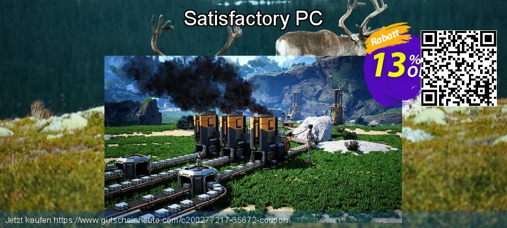 Satisfactory PC unglaublich Ermäßigungen Bildschirmfoto
