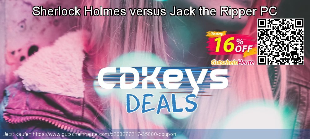 Sherlock Holmes versus Jack the Ripper PC wundervoll Verkaufsförderung Bildschirmfoto