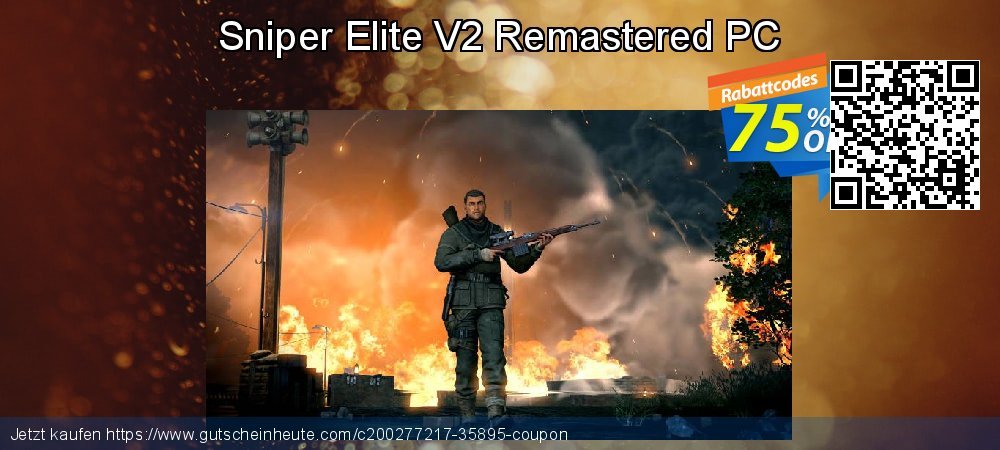 Sniper Elite V2 Remastered PC klasse Ermäßigung Bildschirmfoto