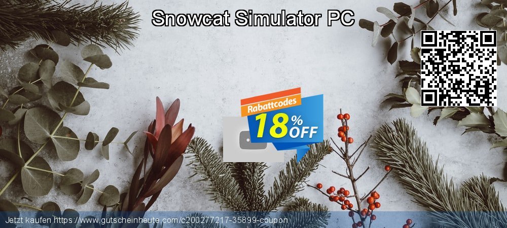 Snowcat Simulator PC ausschließenden Außendienst-Promotions Bildschirmfoto