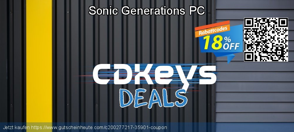 Sonic Generations PC Sonderangebote Preisnachlass Bildschirmfoto