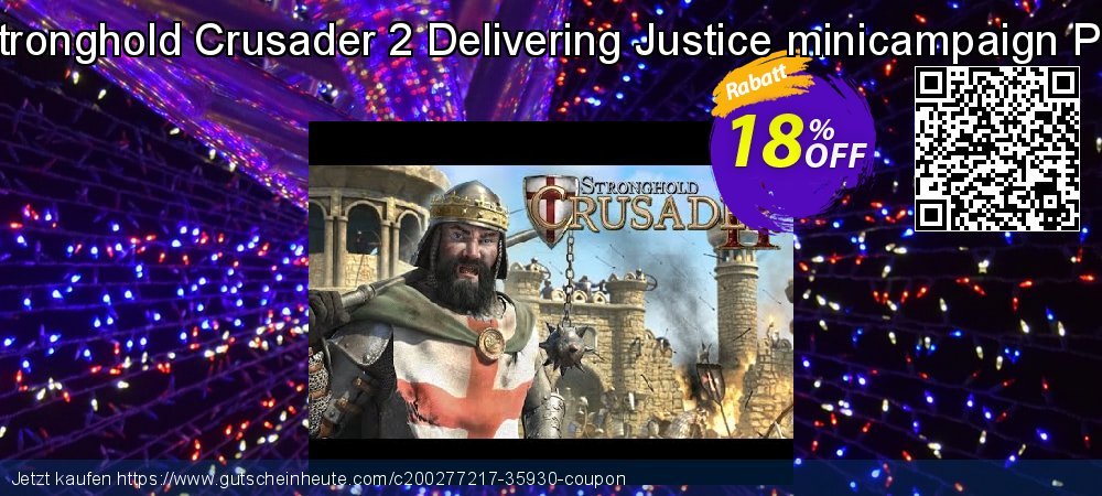 Stronghold Crusader 2 Delivering Justice minicampaign PC ausschließenden Disagio Bildschirmfoto