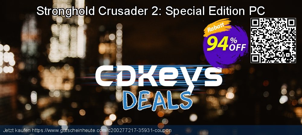 Stronghold Crusader 2: Special Edition PC besten Verkaufsförderung Bildschirmfoto