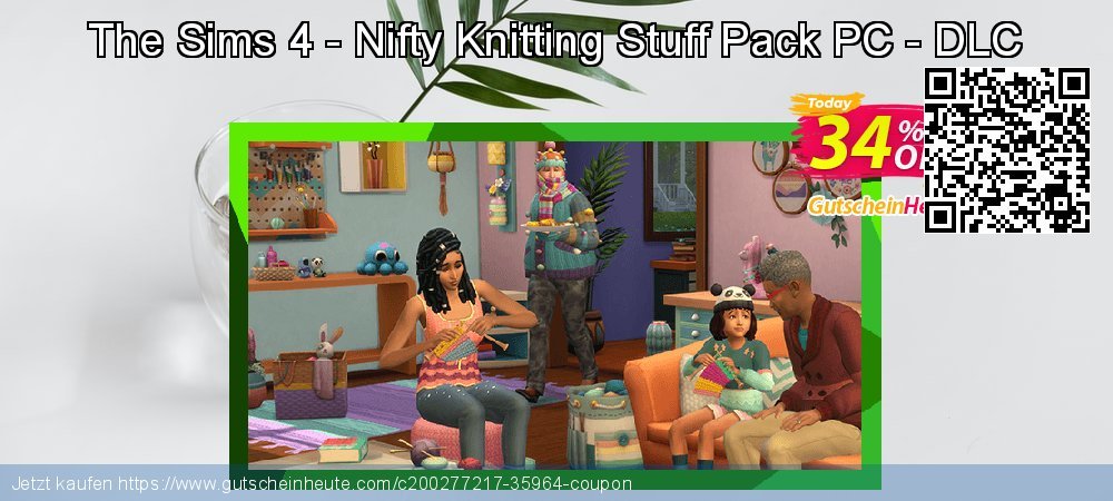 The Sims 4 - Nifty Knitting Stuff Pack PC - DLC erstaunlich Disagio Bildschirmfoto