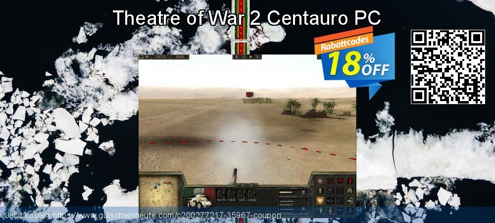 Theatre of War 2 Centauro PC großartig Außendienst-Promotions Bildschirmfoto