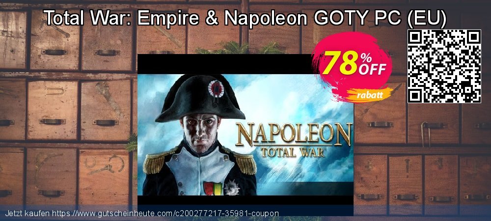 Total War: Empire & Napoleon GOTY PC - EU  aufregenden Disagio Bildschirmfoto