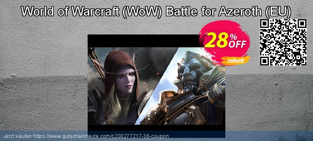 World of Warcraft - WoW Battle for Azeroth - EU  fantastisch Sale Aktionen Bildschirmfoto