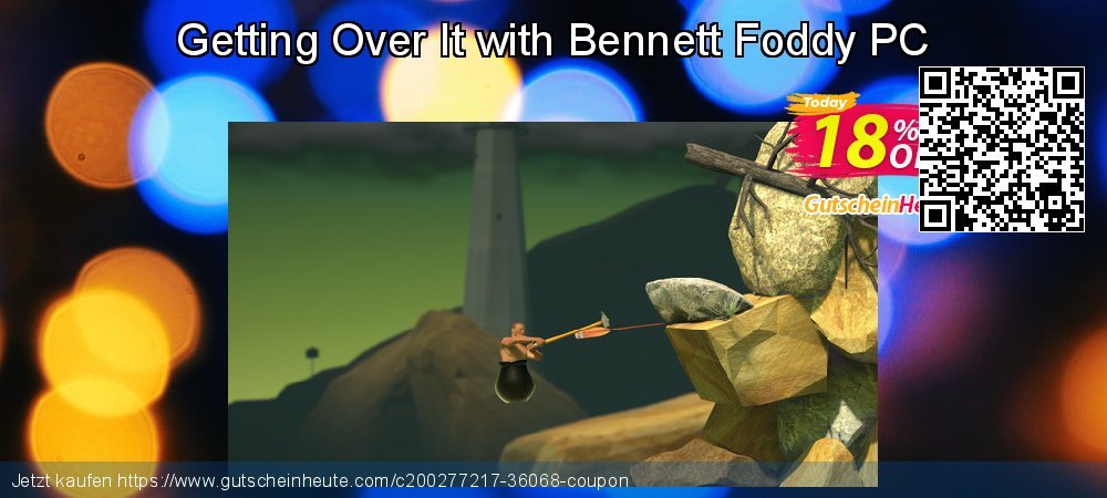 Getting Over It with Bennett Foddy PC formidable Ausverkauf Bildschirmfoto