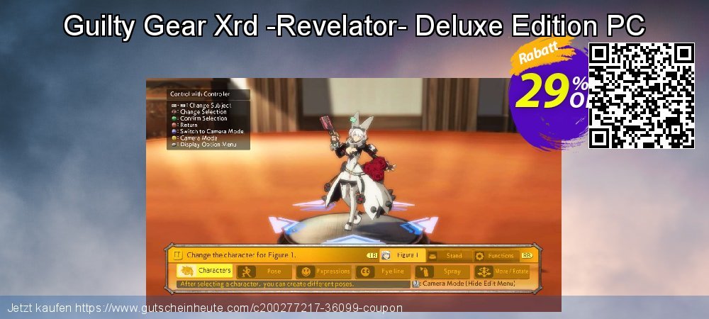 Guilty Gear Xrd -Revelator- Deluxe Edition PC formidable Ermäßigung Bildschirmfoto