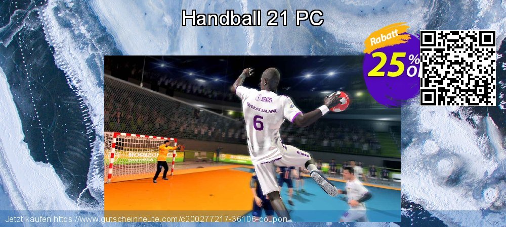 Handball 21 PC umwerfende Förderung Bildschirmfoto