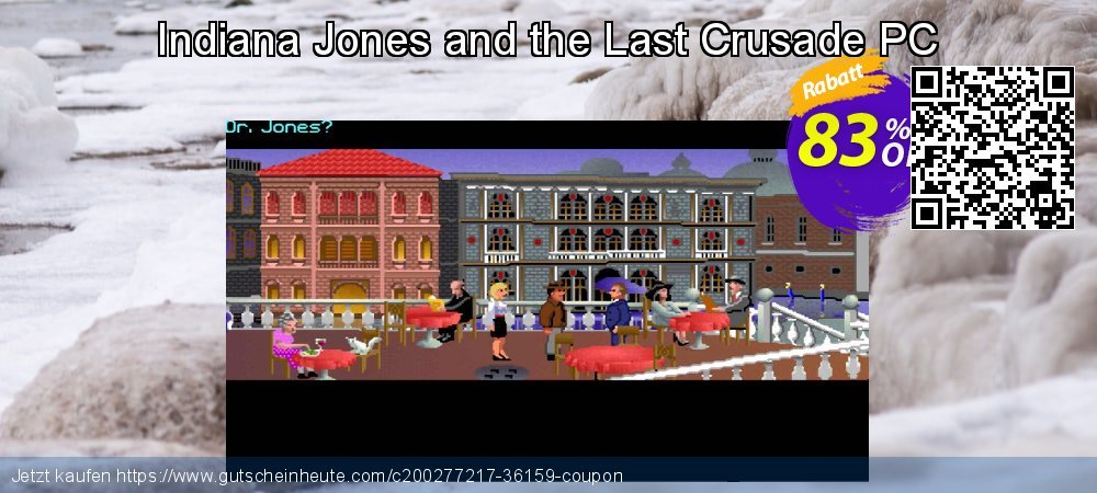 Indiana Jones and the Last Crusade PC wundervoll Sale Aktionen Bildschirmfoto