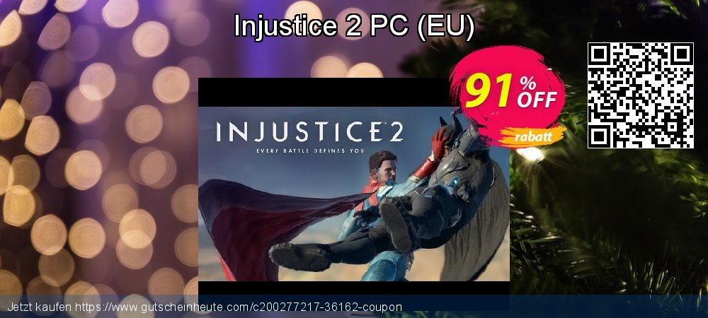 Injustice 2 PC - EU  verwunderlich Preisnachlässe Bildschirmfoto